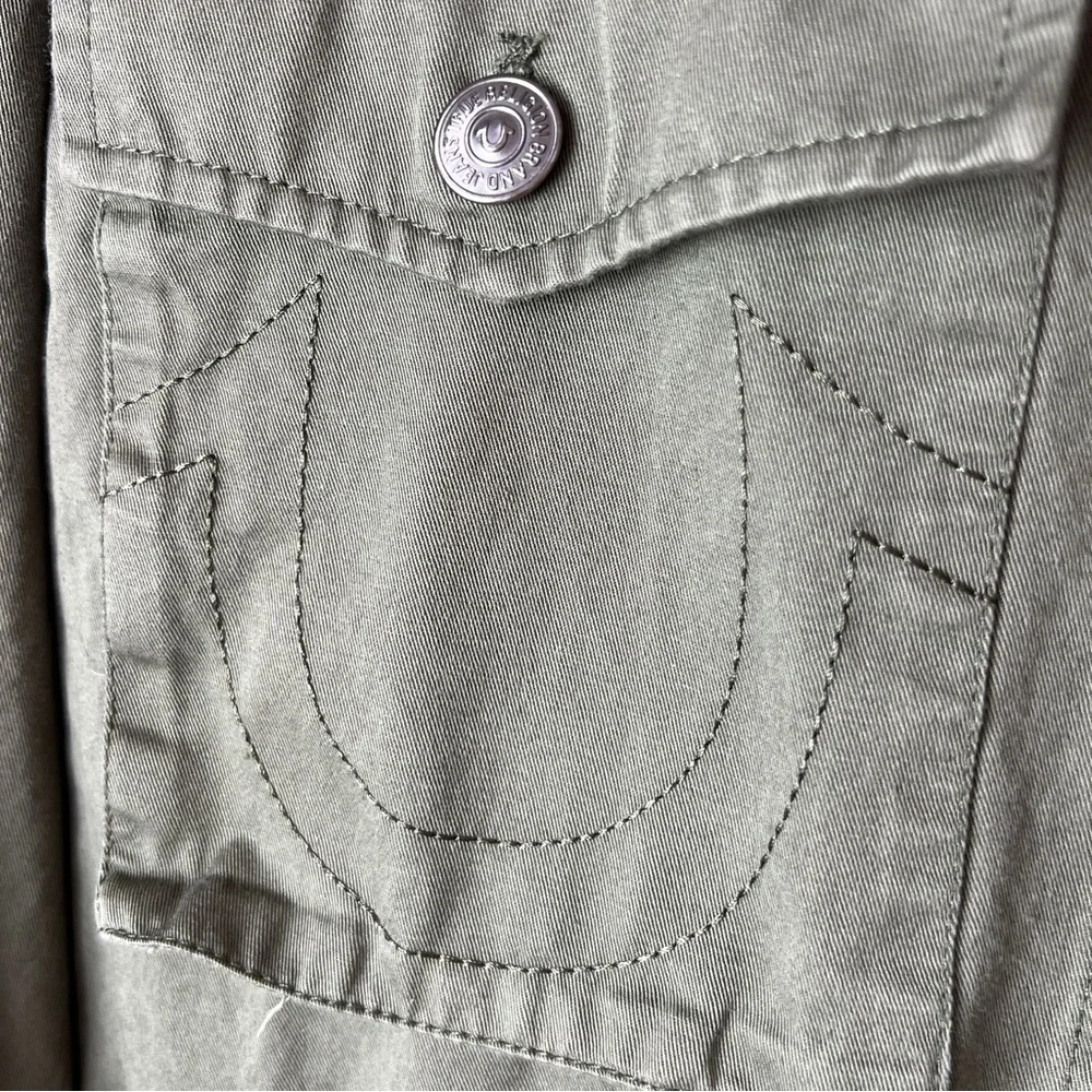 True Religion Military Jacket 100% Cotton